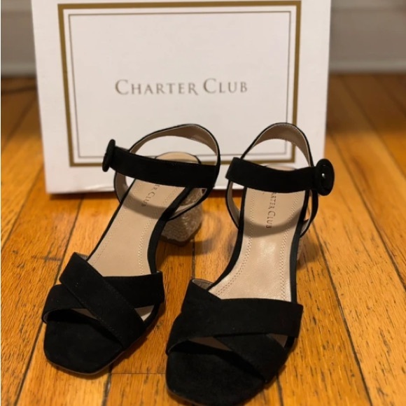 None Shoes - Charter Club Elegant Black Heels